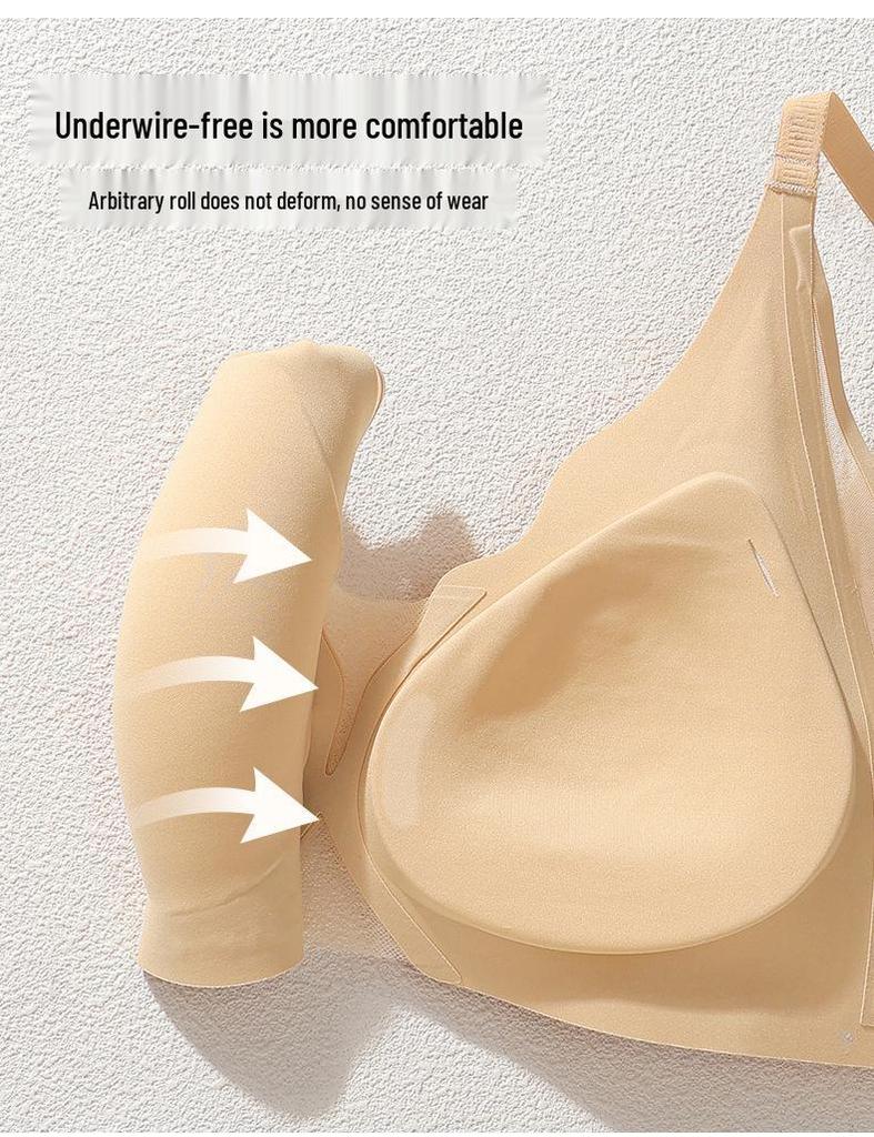 Breathable Mesh Seamless Slimming Bra - Foundation Invisible Wrap