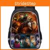 Demon Slayer Casual School Bag With Spacious Compartments For Teens Everyday Use
