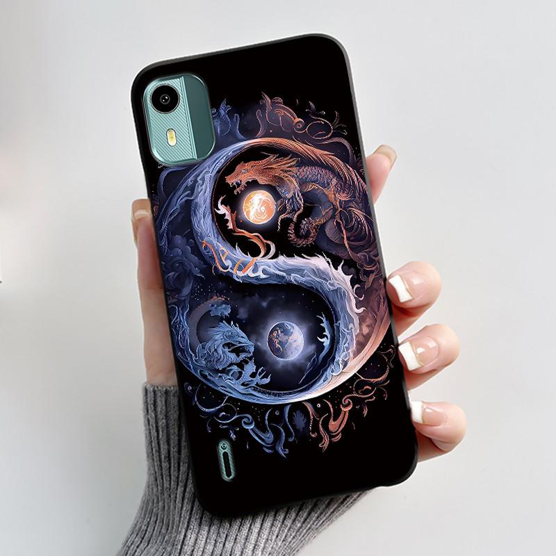 Soft TPU Case For Nokia C12 Cute Love Rabbit Funny Shockproof Silicone Phone Case For Nokia C12 Plus Pro Back Cover C 12 Fundas