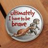 Emotional Support Coin Inspirational Monkey Challenge Pocket Coin Double?Sided Collectible Token for Friends Family Motivation Keepsake