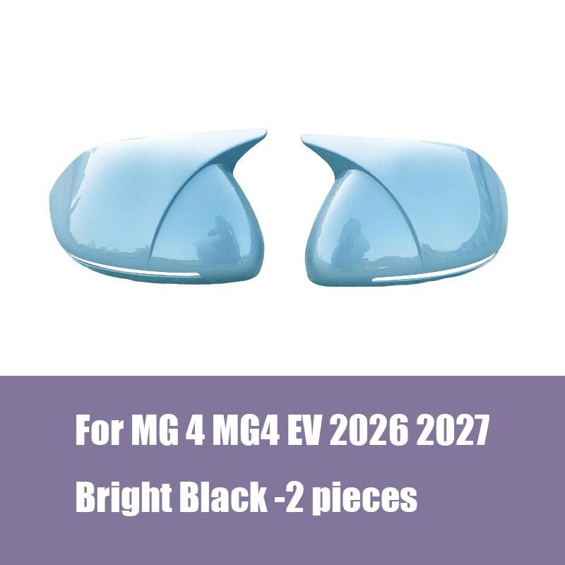 Protective Cover Decoration Door Mirror Cover For MG 4 MG4 EV 2026 2027 Car Rearview Accessories White Black Purple