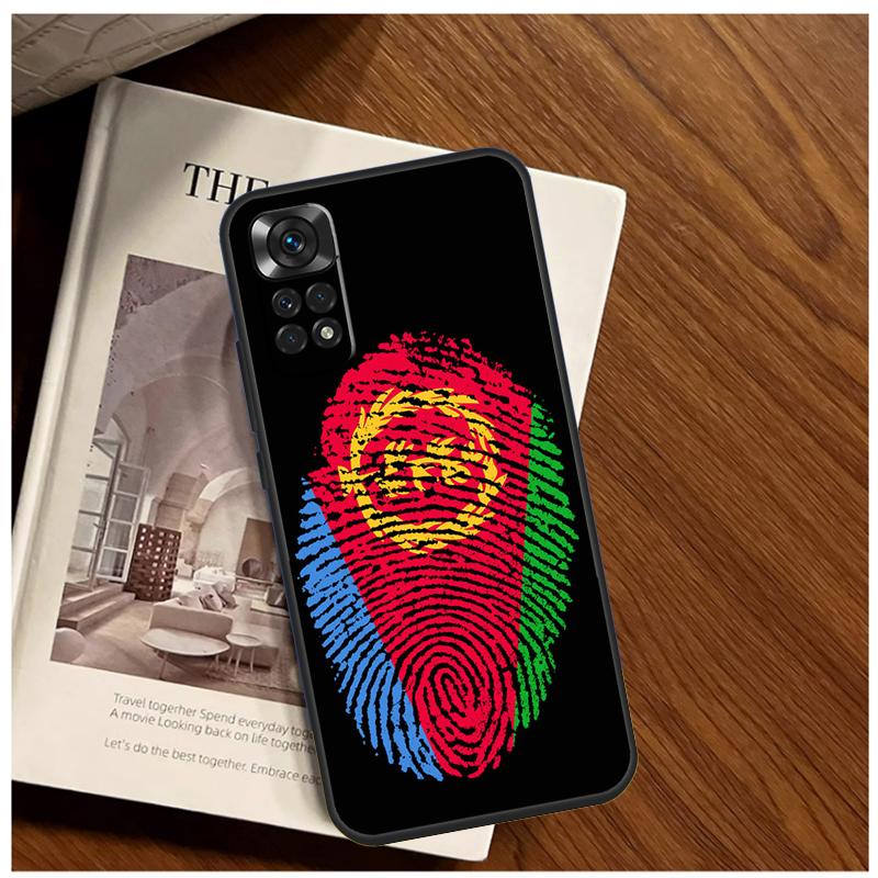 Eritrea Flag Case For Xiaomi Redmi Note 14 13 9 10 11 12 15 Pro Plus Cover For Redmi 15 C 13C 12C 10C 14C