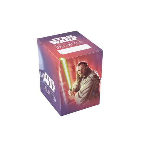 

Gamegenic | Star Wars: Unlimited Soft Crate Set 5 - Qui-Gon Jinn | Trading Card Accessories