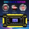 12V 6A Motorcycle & Car Battery Charger with Digital Display and Intelligent Pulse Repair for Lead-Acid Batteries