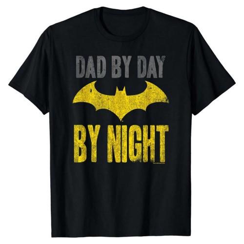 Batman Mens Dad By Day T-Shirt