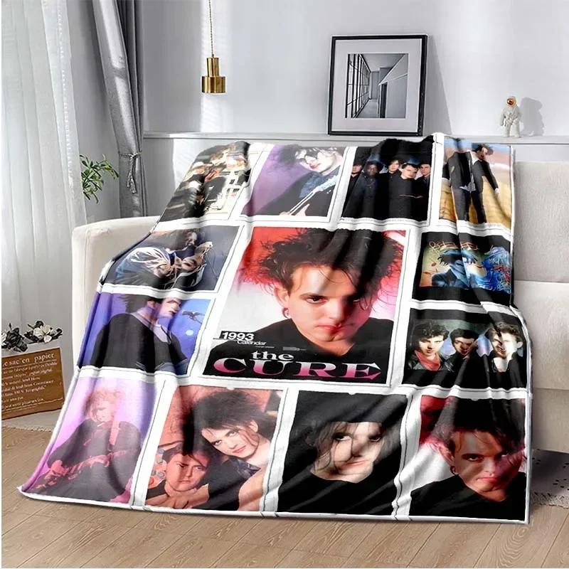 The Cure Sports Deka, Lehká Teplá Izolace Pohovka Postel Kancelář Auto Chrániče Kolen Deky, Decke, couverture, stragulum