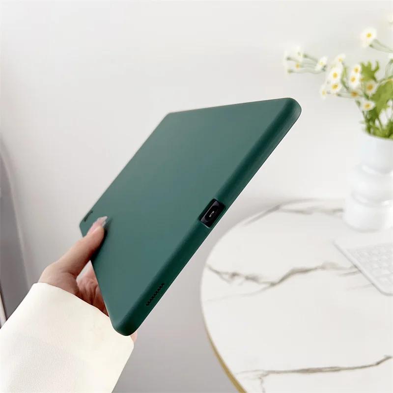 Skin Friendly Soft Tab Case for Samsung Tab A8 10.5 A7 S6 Lite 10.4 S7 S8 S9 11 X200 T220 T290 Cover for S7 FE S8 Plus 12.4 Case