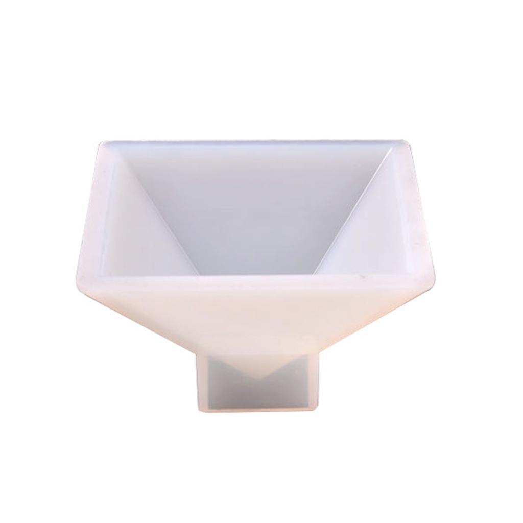 Dried Flower Holder Mold Pyramid Jewelry Casting Mold Silicone Jewelry Mold 1 чистый