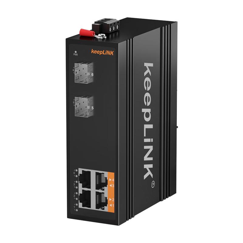 keepLINK KP-9000-45 Industrial Ethernet Switch & Fiber Transceiver