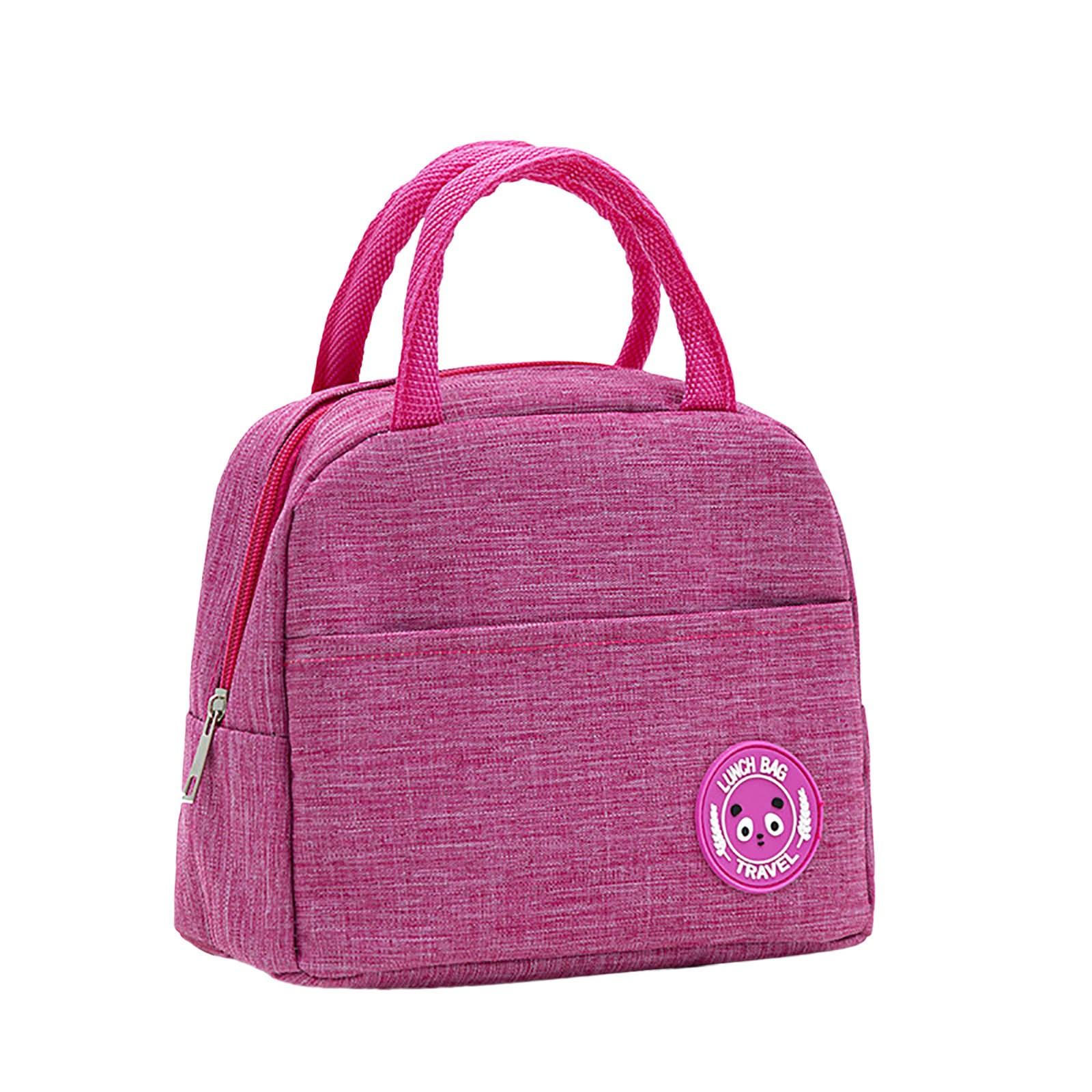 

Изолированная сумка для переноски для пикника в полоску из холодного полотна Тепловая переносная сумка для обеда