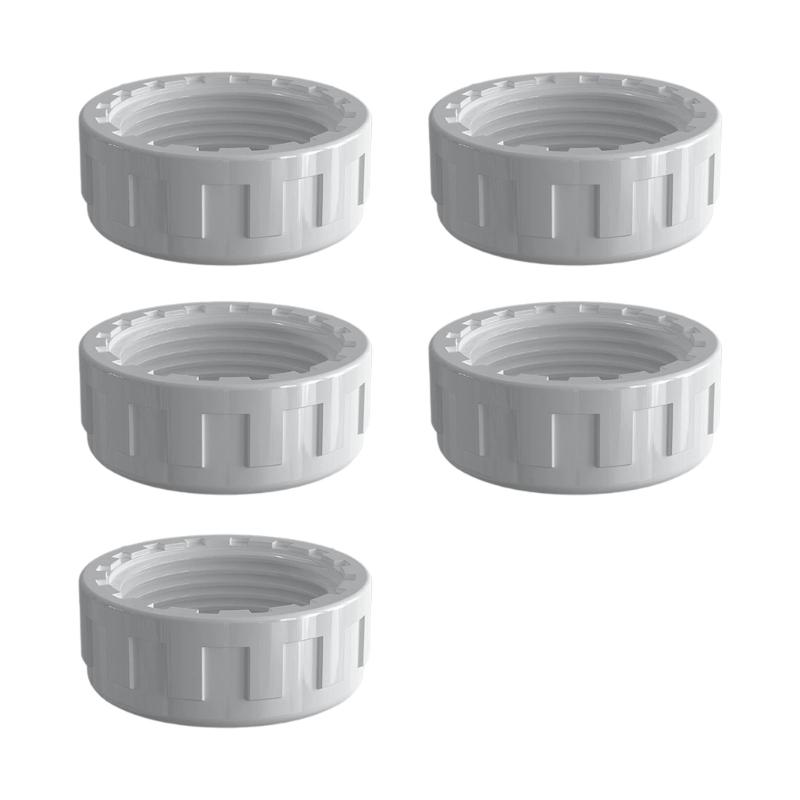 10Pcs Female Thread PVC End Cap Garden Irrigation Pipe Connector Water Tube Cap Plumbing Hose Tube Fittings Enduring