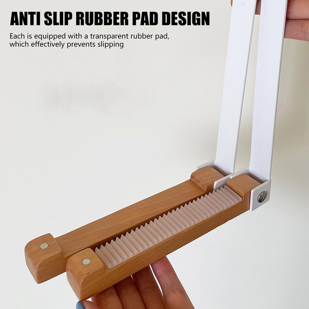 Over The Door Hook Hanger Folding Drying Rack Space Saving Hanging Rack for Laundry Bathroom Bedroom Travel Hangers