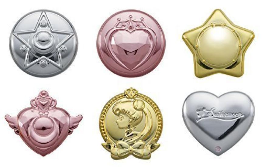 Sailor Moon Makeup Beauty Mirror Set of [Complete 6]