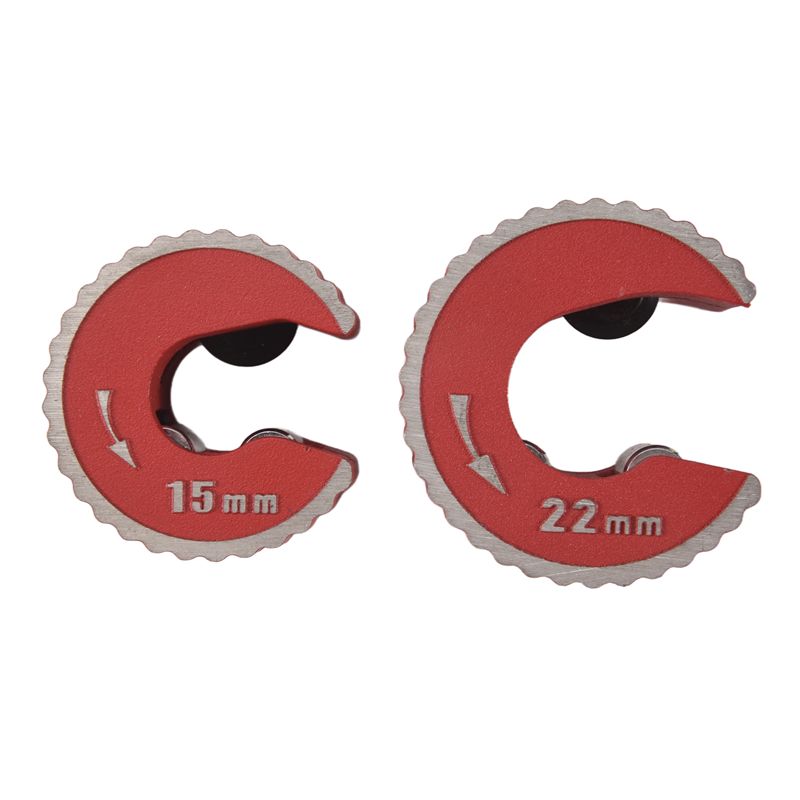 A84X-2PCS 15Mm & 22Mm Copper Pipe Cutter Mini Auto Pipe Slice Tool Zinc Alloy Tube Cutter For Cutting Copper Aluminum Pipes