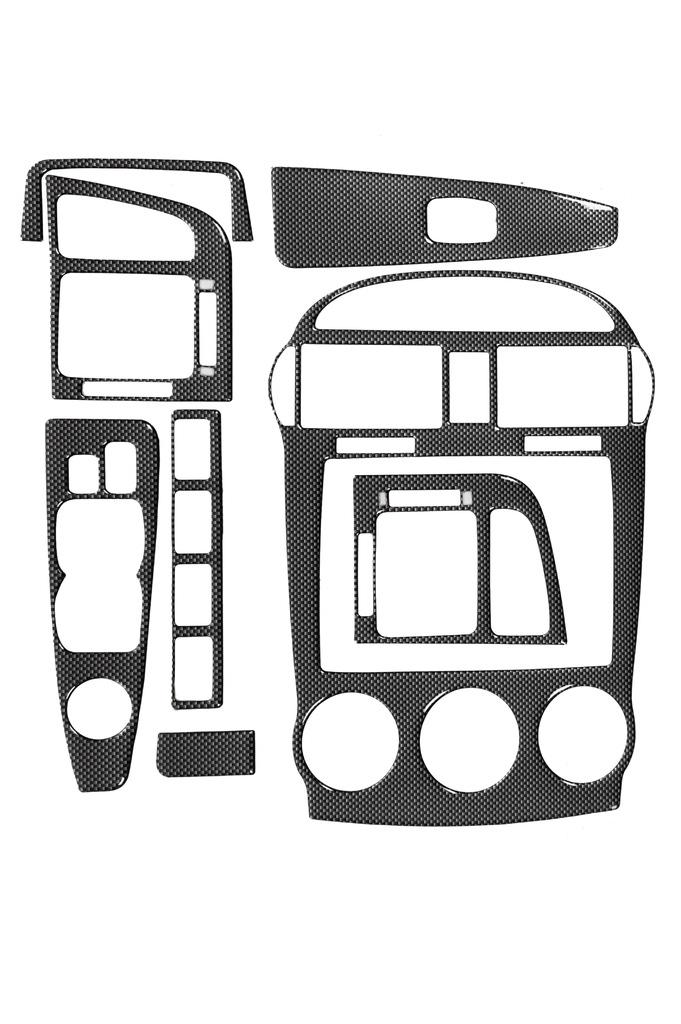 

Накладки на панель 2004-2006 (Sedan) Карбон для Kia Cerato 1