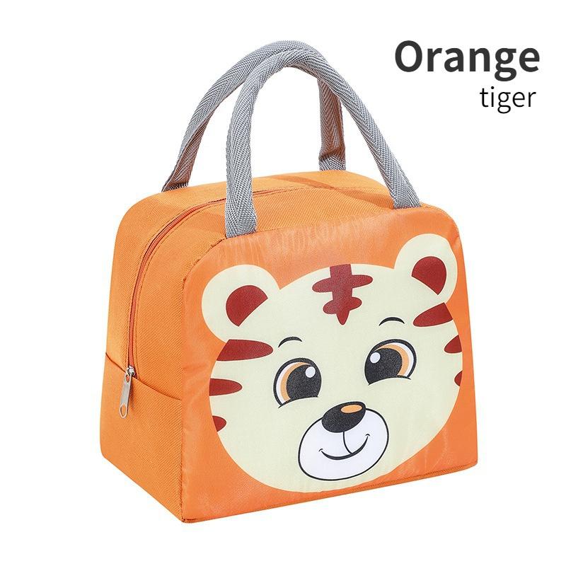 Children Lunch Bag Portable Cute Dinosaur Animals Waterproof Food Warmer Lunch Box Bento Insulated Bag Kids School Food Storage Bags