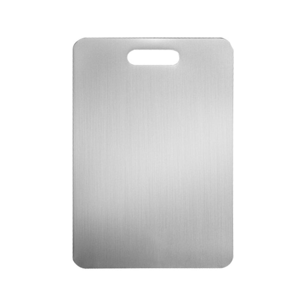 

Утолщенная панель из нержавеющей стали, устойчивая к плесени, двухсторонняя разделочная доска для приготовления пищи S