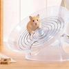Silent Hamster Running Wheel Plastic Gerbil Roller Toy Spinner Running Disc  Cage Accessory