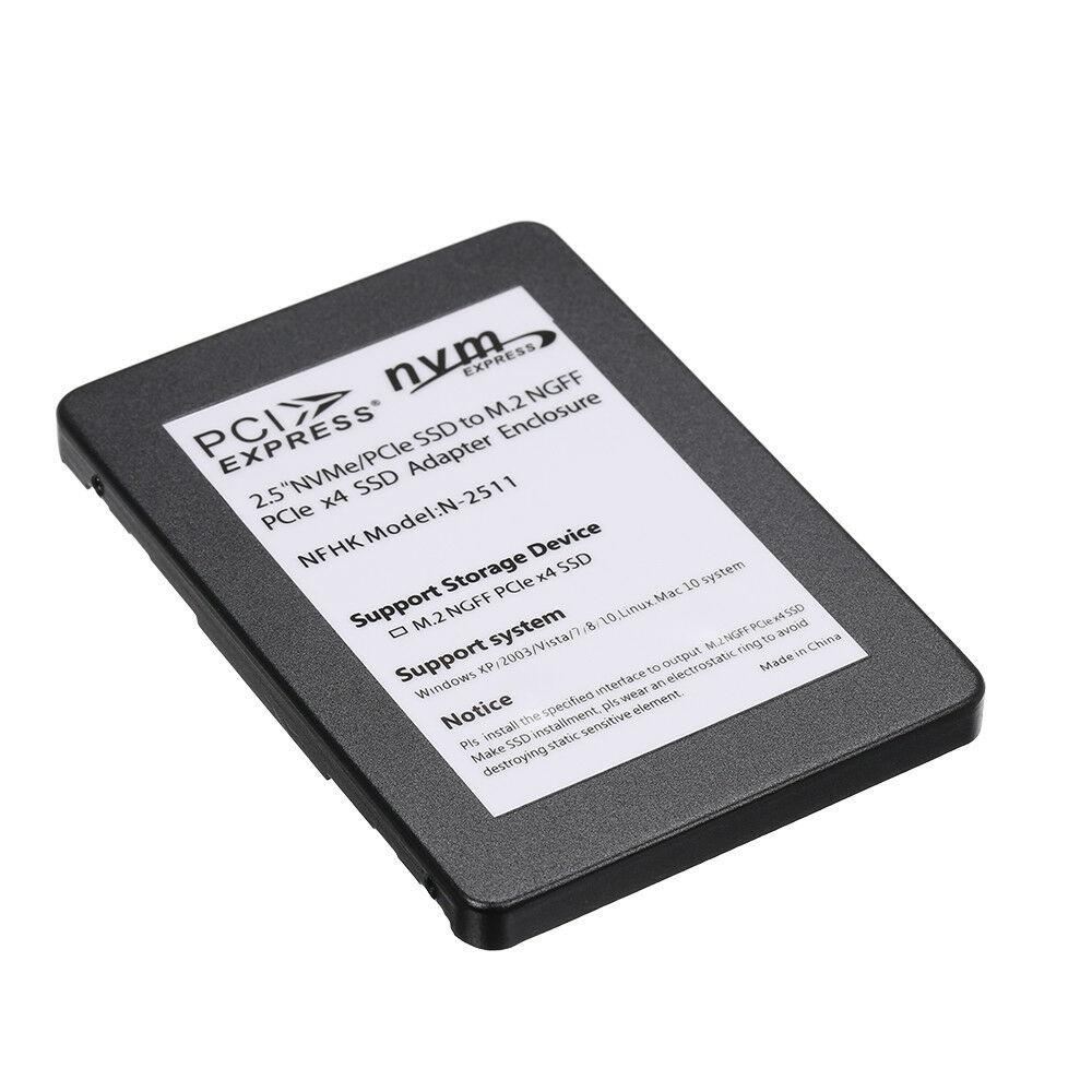 M.2 NGFF PCIe X4 To U.2 SFF-8639 Generation Intel 2.5 NVME 750 SSD M-key Adapter Card