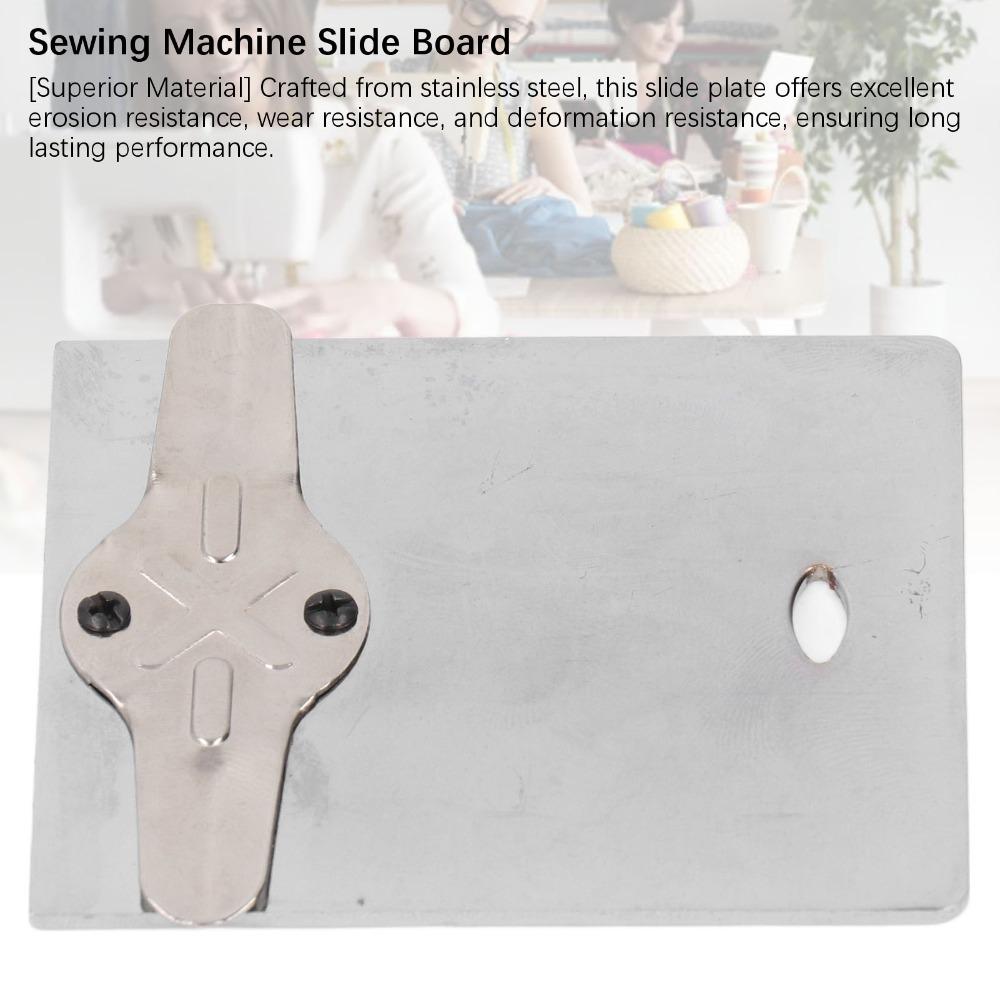 Stainless Steel Sewing Machine Push Plate Bobbin Cover Plate for 307 Household Sewing
