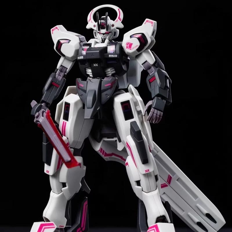 HG 1/144 MDX-0003 Gunpla Schwartzette Plastic Assembly Model Kit Witch Of Mercury Mobile Suit Action Figure Anime Mecha Toy Gift