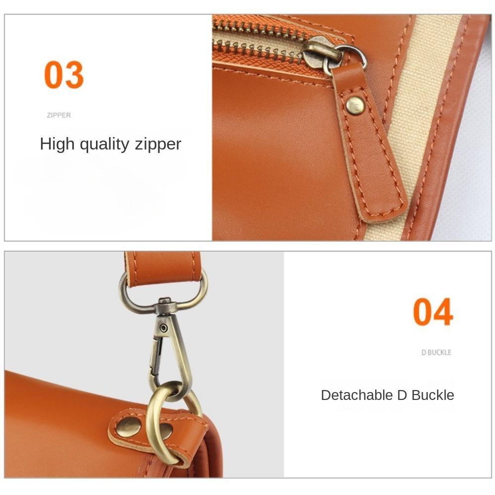 Outdoor Leather Knife Bag, Chef Knife Bag, Cowhide Knife Bag, Outdoor Camping Bag