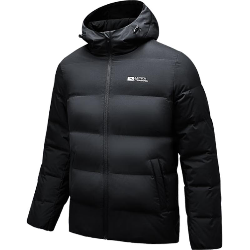 Anta Men's Hooded Puffer Down Jacket