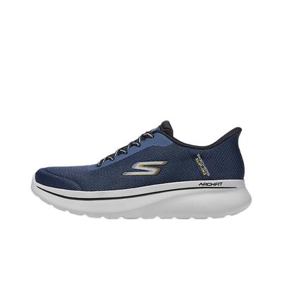 Go Walk Soft Comfortable Shock Absorbing Breathable Walking Shoes Men Sneaker 217080-NVY