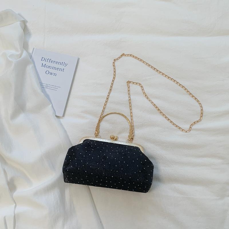Fashion Chain Lightweight Luxury Retro Simple Shoulder Bag for Casual Use, Crossbody Bag