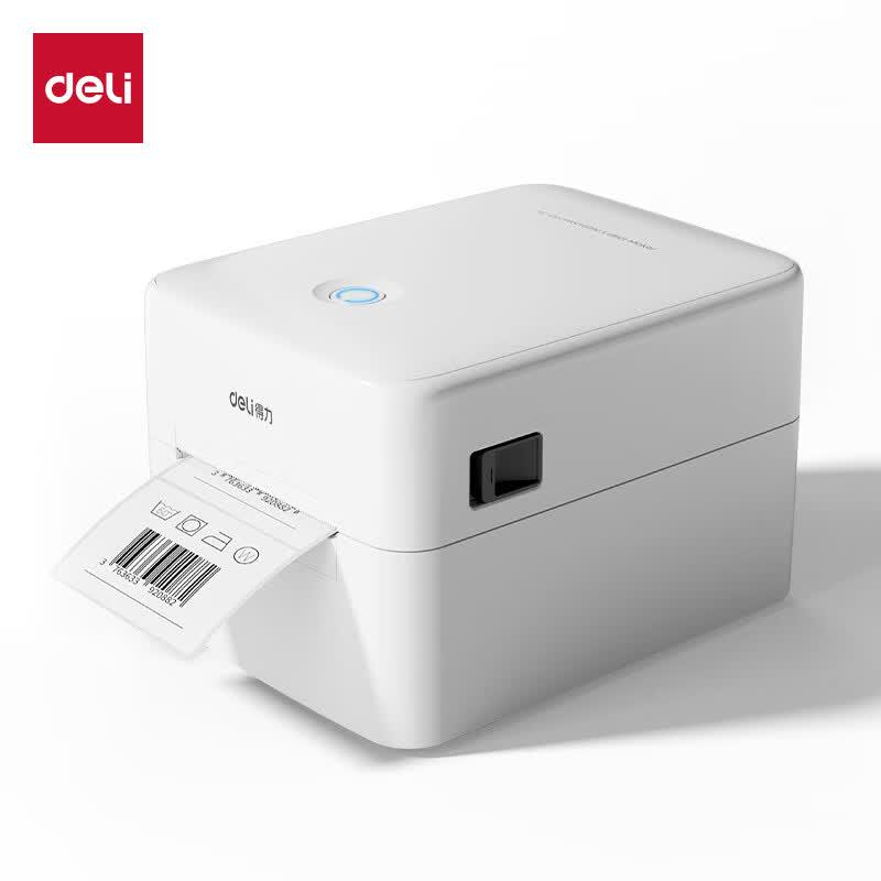 Deli DL-320W Thermal Label Printer CN plug (adapter included) белый