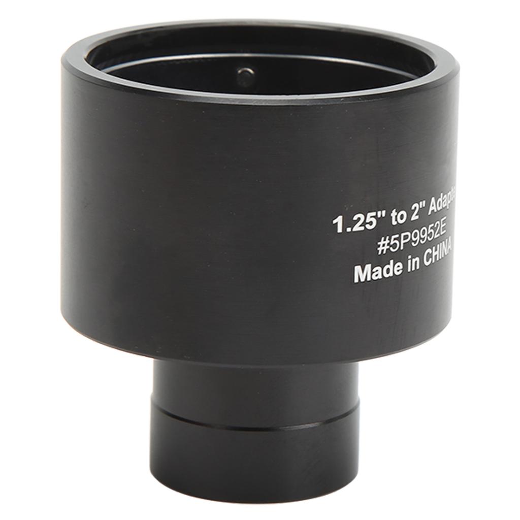 1.25 To 2 Telescope Adapter Telescope T Ring Aluminum Alloy 1.25in Port To 2in Port Adapter for Astronomical Telescope