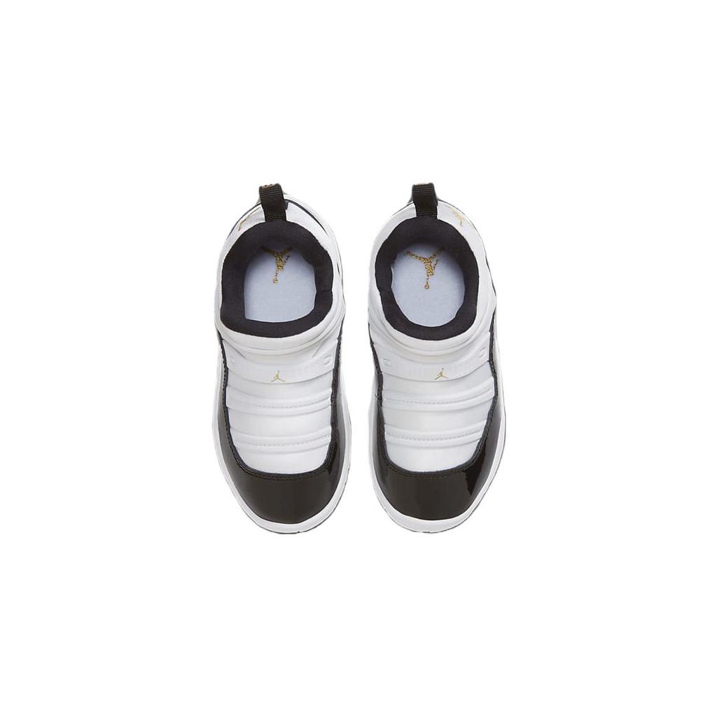 Jordan Air Jordan 11 Low top Children's Basketball Shoes White Black Kids' BQ7101-170