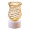 Star Moon Iron Art Mesh Candlestick Candle Lamp Rustic Style Display Mold Ramadan Eid Mubarak Festive Decoration