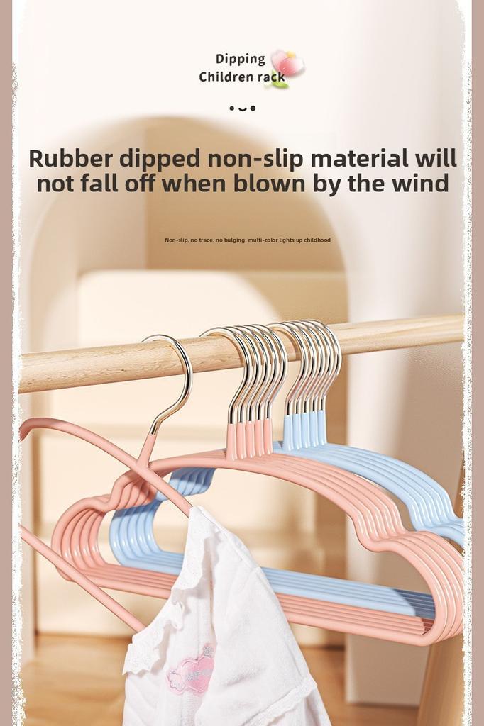 Cloud Childrens Clothes Hangers With Nonslip Baby Wardrobe Organizer For Nursery Storage Set