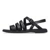 Crocs Tulum Sequin Trendy Casual Sandals Women Sandals Black 206737-0L9
