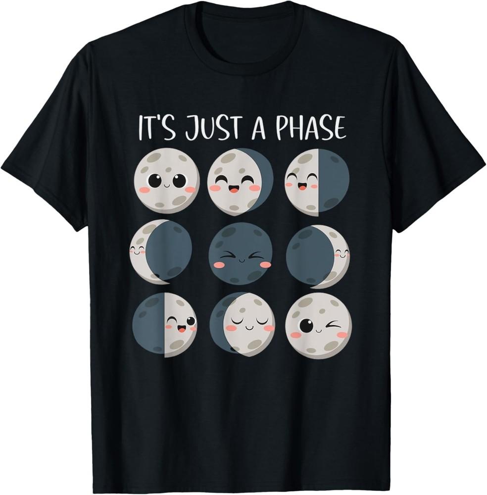 Women Science Teacher Moon Phases Scientist Back To School T-Shirt Unisex T-Shirt S