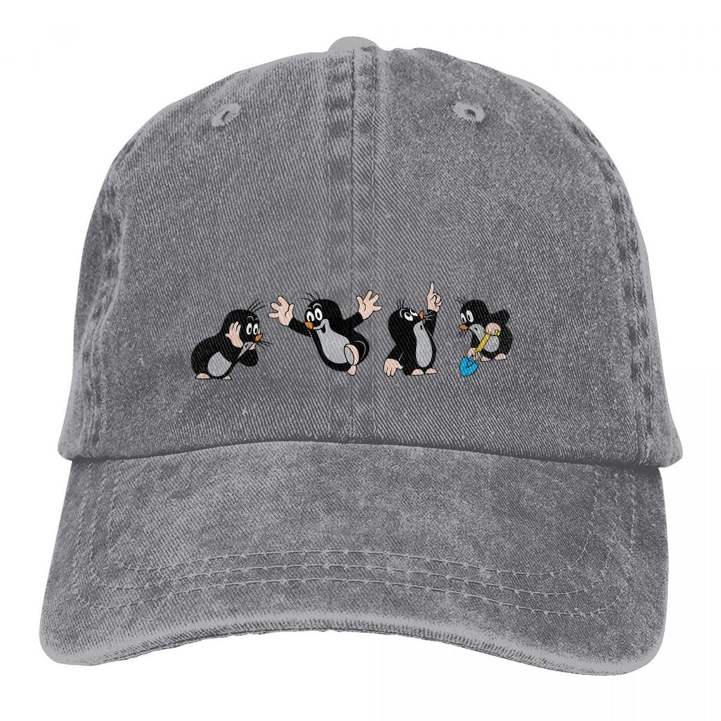 Krtek The Mole Multicolor Hat Peaked Women's Cap Cute Personalized Visor Protection Hats