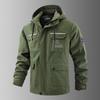 Men's Spring/Autumn European & American Casual Workwear Jacket: Loose Fashion Trench Coat