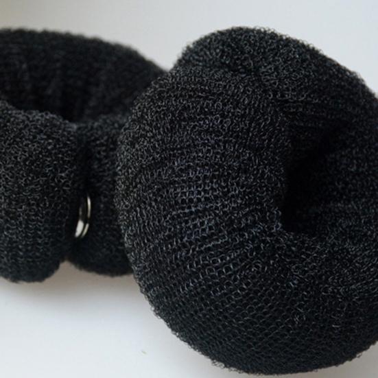 Hair Bun Ring Stretchable Hair Accessories Daily Donuts Hair Elastic Women Maker for