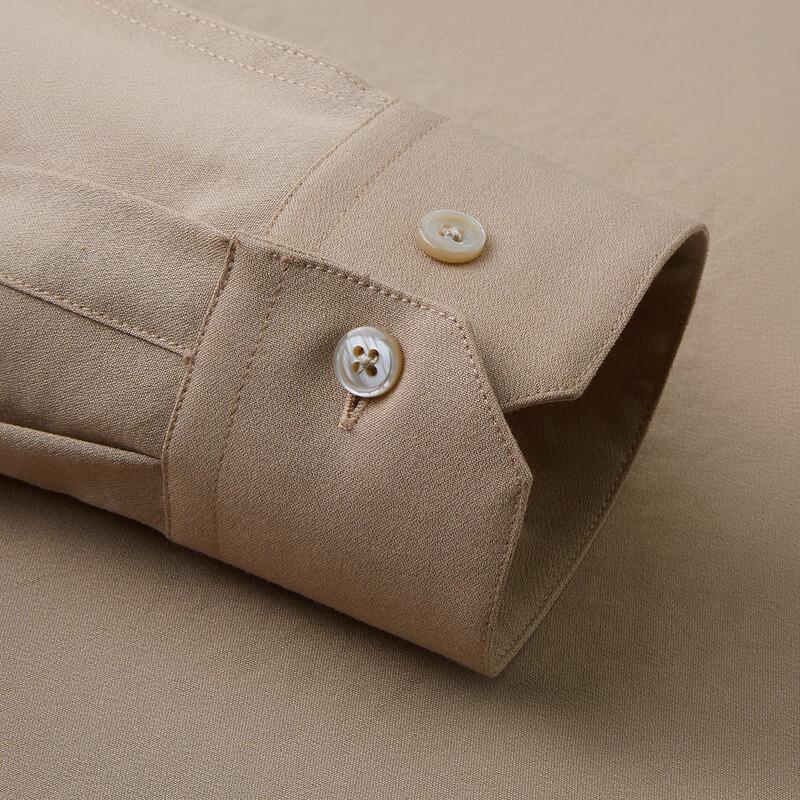 Shanshan Men's Stand-Collar Long-Sleeve Shirt