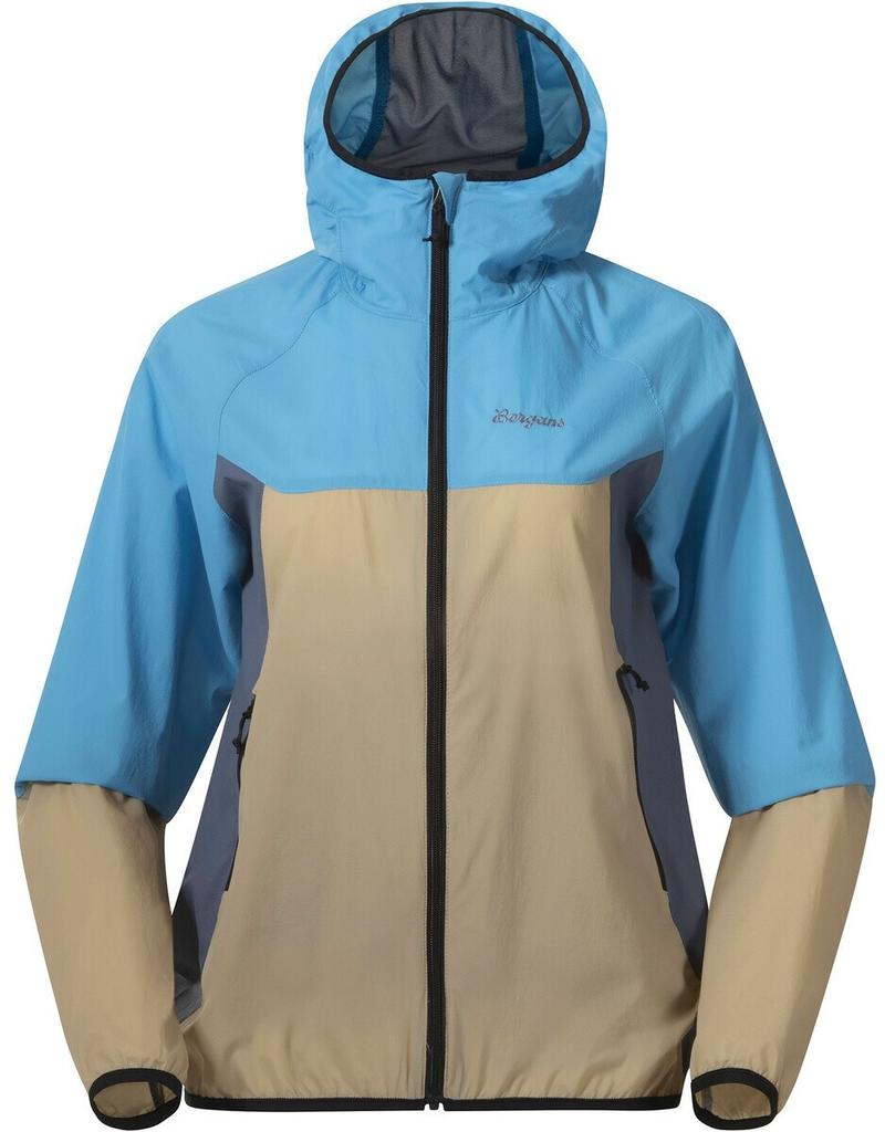 Jacket Bergans Vaagaa Windbreaker Jacket Blue Black