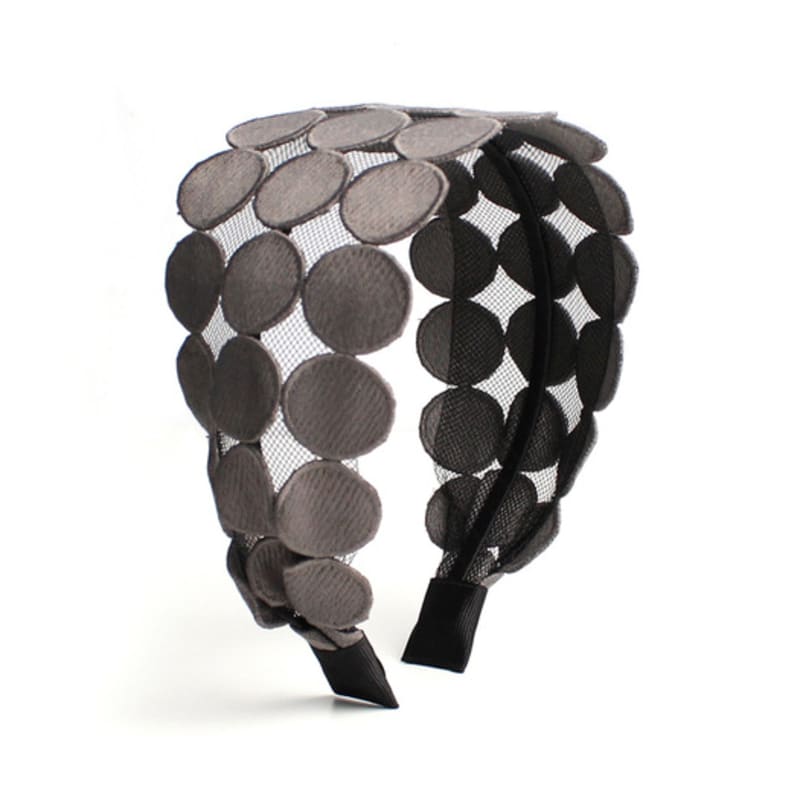 RACOHA Charming Dot Wide Hair Band Dot Wide Painless Hair Band