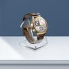 Premium Clear Watch Holder with Tilted Display Angle for Jewelry Photography Acrylic Watch Display Stand
