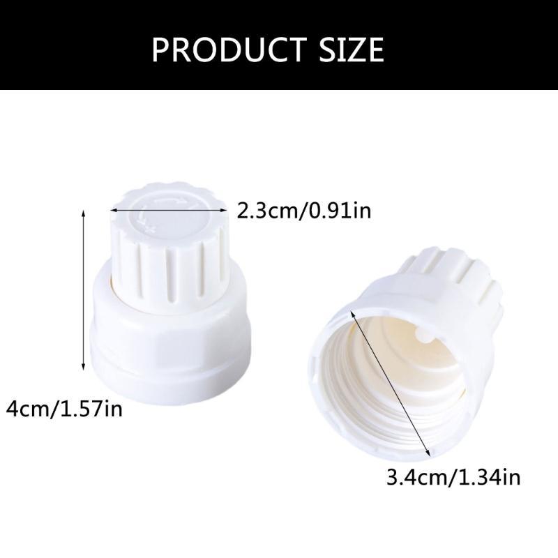 4Pcs Floor Heating Water Distributor Handwheel Switches Radiator Valves Caps