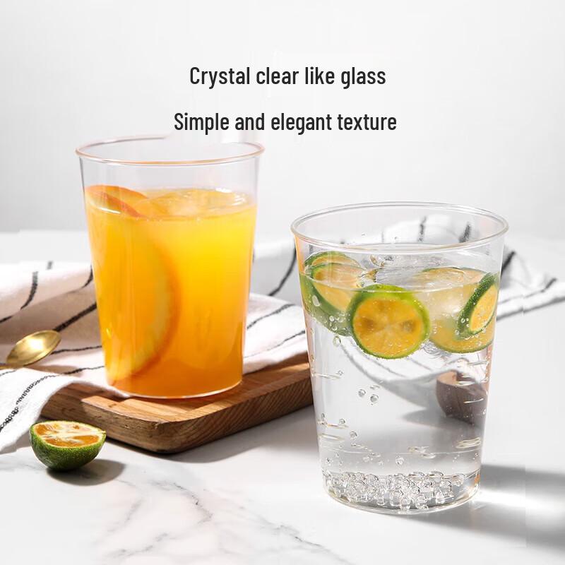 Meliya 300ml Thickened Disposable Plastic Cups (18-pack)