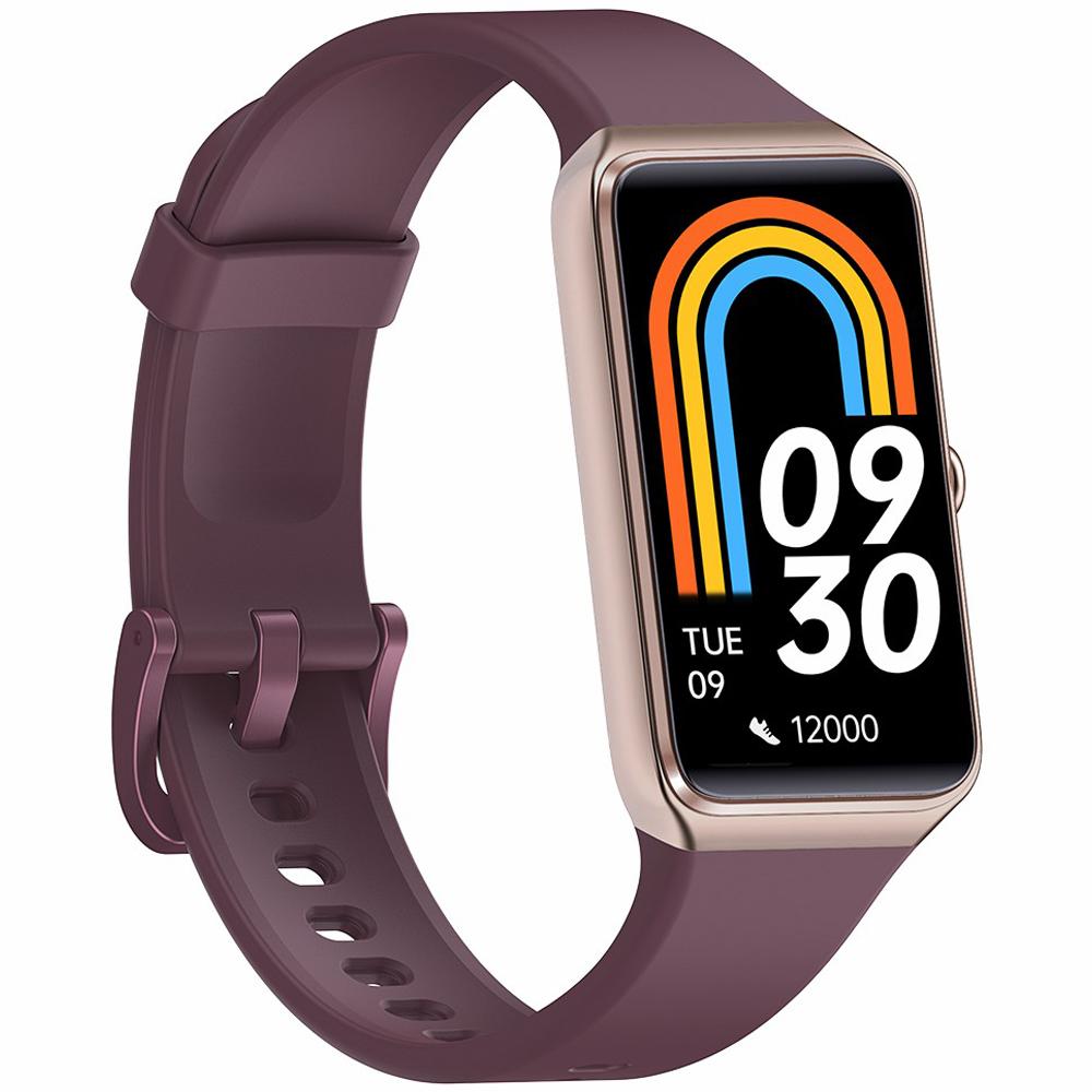 

C82 1,47-дюймовые умные часы с мониторингом здоровья (пульс, артериальное давление, температура тела), спортивный браслет Wine Red