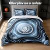 Manchester City Design Bed Bedding Set 1 Duvet Cover + 2 Pillowcases Soft Breathable Household Bed Linens