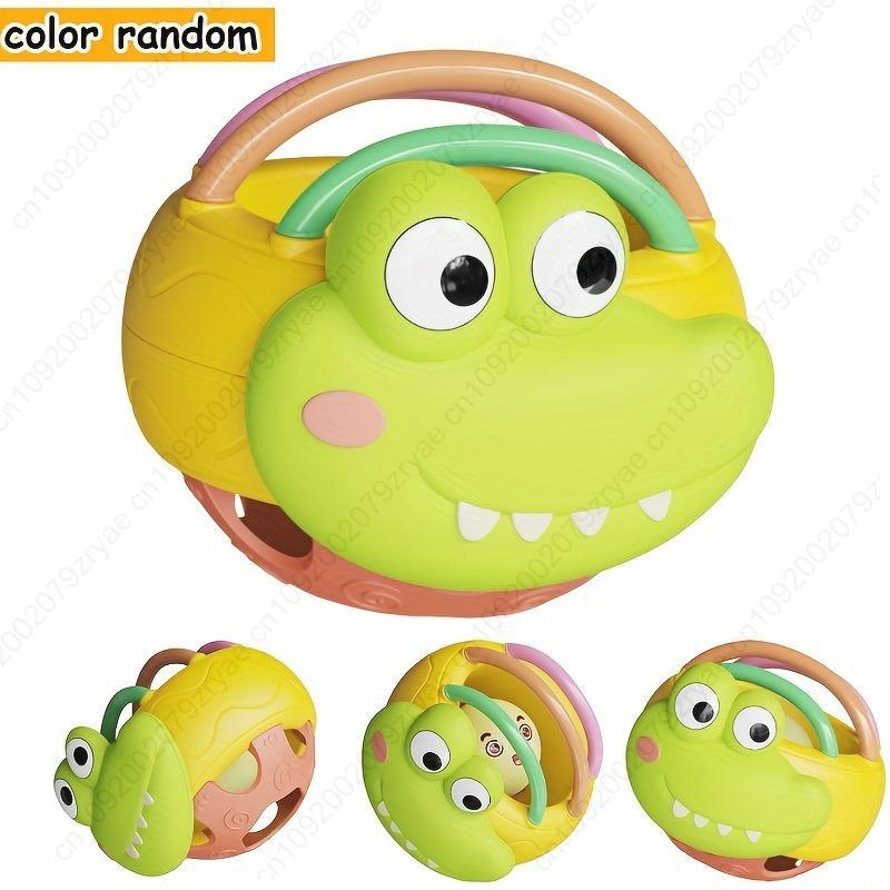

Colorful Dinosaur Rattle Grip Ball - Secure ABS Sensory designed for and Toddlers Rattle Sound Long-Lasting Shower Present designed for Birthdays Xmas