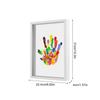 DIY Family Handprint Kit Transparent Photo Frame  for Family Baby Pet
