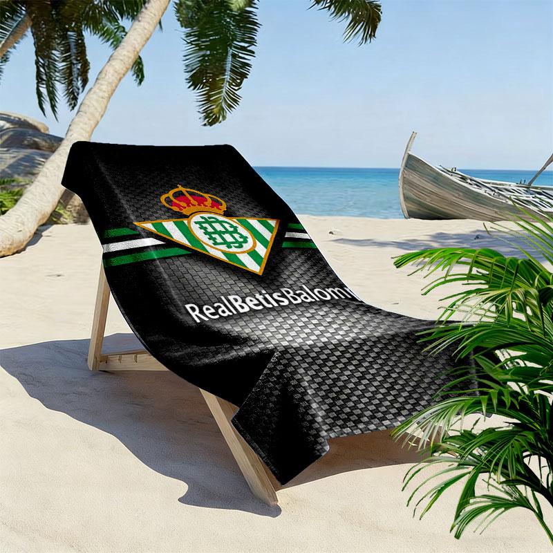 Betis poster Beach Towel, Large Soft Quick Dry Towel for Beach Camping Swimming